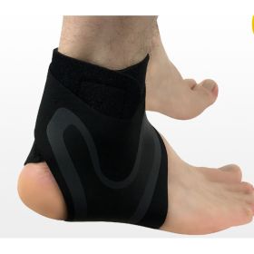 Ankle Support Brace Safety Running Basketball Sports Ankle Sleeves (Option: Onesize-1pc-Left)