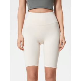 JupiterGear High-Rise Long Shorts (Color: White, size: 10)